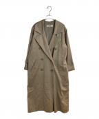 Christian Diorクリスチャン ディオール）の古着「ヴィンテージウールロングコート」｜ベージュ