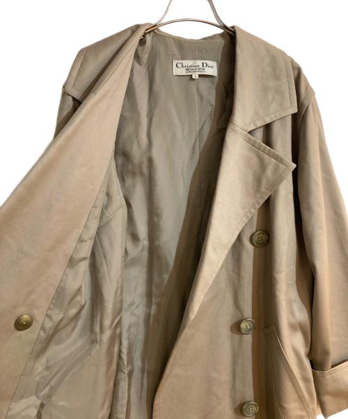 Christian Dior（クリスチャン ディオール）Christian Dior (クリスチャン ディオール) ヴィンテージウールロングコート ベージュ サイズ:9号の古着・服飾アイテム