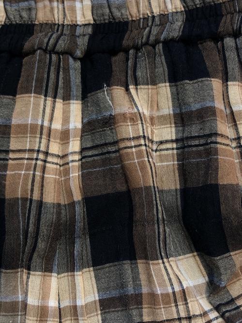 HER LIP TO（ハーリップトゥ）HER LIP TO (ハーリップトゥ) Cotton-Blend Voile Maxi Skirt ブラウン サイズ:Sの古着・服飾アイテム