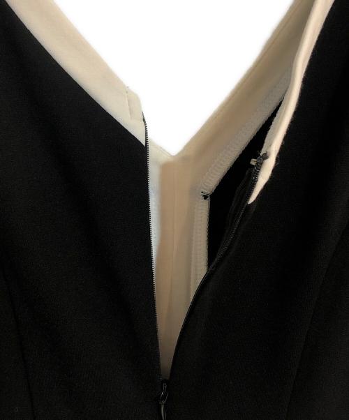 HER LIP TO（ハーリップトゥ）Her lip to (ハーリップトゥ) PuffSleeveJerseyDress ブラック サイズ:Sの古着・服飾アイテム