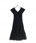 HER LIP TOハーリップトゥ）の古着「Como Back Lace-Up Dres」｜ブラック