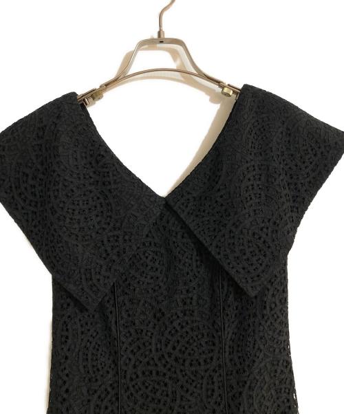 HER LIP TO（ハーリップトゥ）Her lip to (ハーリップトゥ) Como Back Lace-Up Dres ブラック サイズ:Sの古着・服飾アイテム