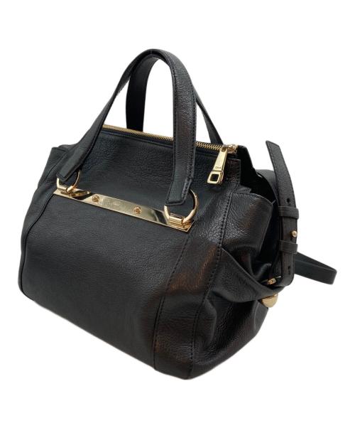 Chloe（クロエ）Chloe (クロエ) ブリジット2WAYバッグ ブラックの古着・服飾アイテム