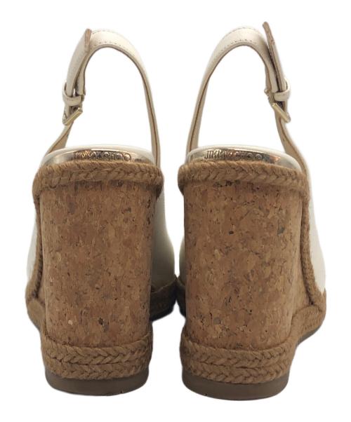 JIMMY CHOO（ジミーチュウ）JIMMY CHOO (ジミーチュウ) AMELY ホワイト サイズ:22.5cmの古着・服飾アイテム