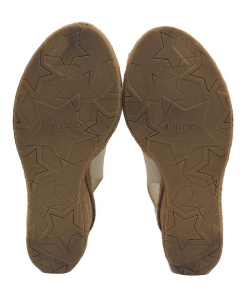 JIMMY CHOO（ジミーチュウ）JIMMY CHOO (ジミーチュウ) AMELY ホワイト サイズ:22.5cmの古着・服飾アイテム