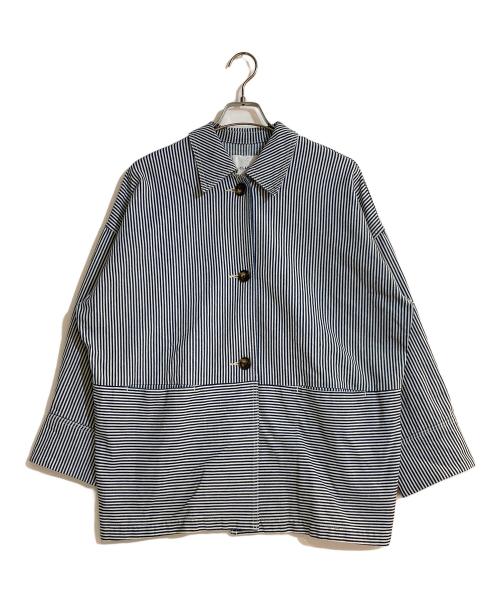 CLANE（クラネ）CLANE (クラネ) WORK OVER JACKET/ワークオーバージャケット ネイビー サイズ:1の古着・服飾アイテム