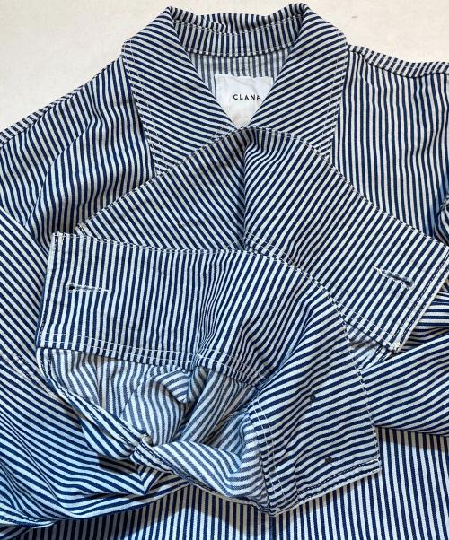 CLANE（クラネ）CLANE (クラネ) WORK OVER JACKET/ワークオーバージャケット ネイビー サイズ:1の古着・服飾アイテム