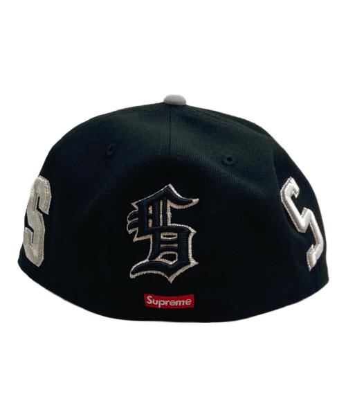 New Era（ニューエラ）New Era (ニューエラ) Supreme (シュプリーム) Multi S Logo/マルチエスロゴ ブラック サイズ:57.7cmの古着・服飾アイテム