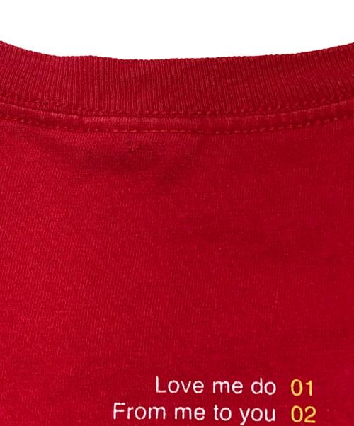 DELTA（デルタ）DELTA (デルタ) THE BEATLES 1 EMI当選限定Tシャツ レッド サイズ:Mの古着・服飾アイテム