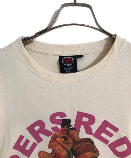 VINTAGE（）VINTAGE (ヴィンテージ) RED HOT CHILI PEPPERS2024ツアーTシャツ ベージュ サイズ:Ｌの古着・服飾アイテム