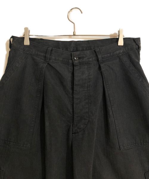 A.PRESSE（アプレッセ）A.PRESSE (アプレッセ) USAF Hemmed Bottoms ブラック サイズ:3の古着・服飾アイテム