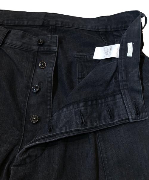 A.PRESSE（アプレッセ）A.PRESSE (アプレッセ) USAF Hemmed Bottoms ブラック サイズ:3の古着・服飾アイテム