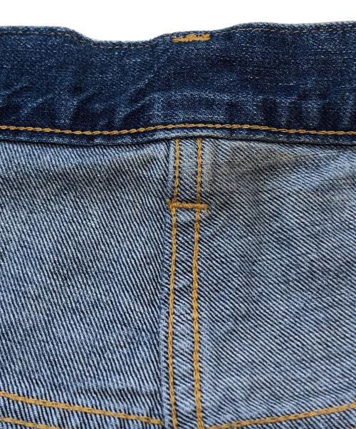 ANCELLM（アンセルム）ANCELLM (アンセルム) AGING WIDE DENIM 5P PANTS インディゴ サイズ:2の古着・服飾アイテム