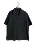 IRENISAイレニサ）の古着「SLASH POCKET SHORT-SLEEVED SHIRT」｜ネイビー