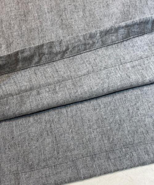 SASSAFRAS（ササフラス）SASSAFRAS (ササフラス) GARDENER BUD SMOCK POPLIN/ガーデナーバッドスモークポップリン グレー サイズ:XL 未使用品の古着・服飾アイテム