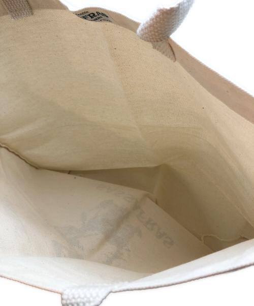 SASSAFRAS（ササフラス）SASSAFRAS (ササフラス) キャンバストートバッグ ベージュの古着・服飾アイテム