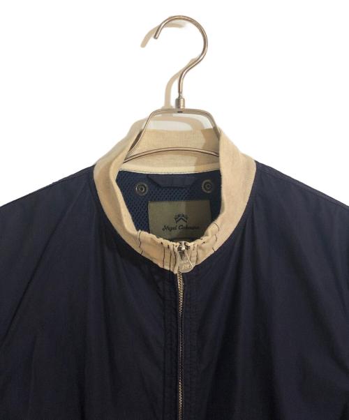 NIGEL CABOURN（ナイジェルケーボン）NIGEL CABOURN (ナイジェルケーボン) タイプライターブルゾン ネイビー サイズ:Lの古着・服飾アイテム