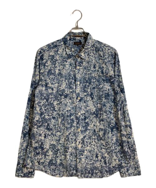 Paul Smith COLLECTION（ポールスミス コレクション）Paul Smith COLLECTION (ポールスミス コレクション) MAD POTTER PRINT SHIRT/マッドポータープリントシャツ ブルー サイズ:XLの古着・服飾アイテム
