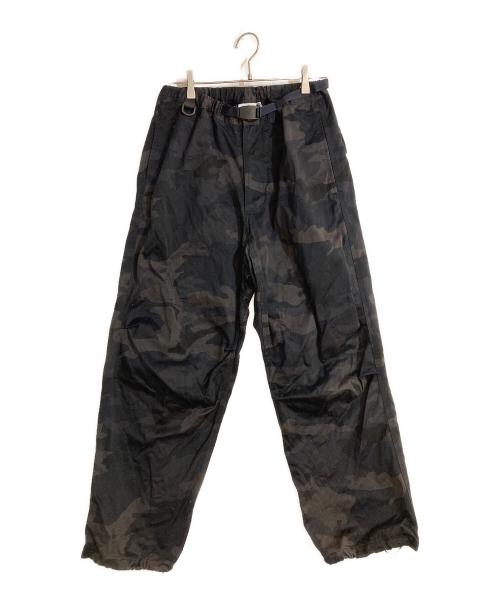 GRAMICCI（グラミチ）GRAMICCI (グラミチ) BEAMS (ビームス) 別注カモ柄パンツ ブラック サイズ:Ｌの古着・服飾アイテム