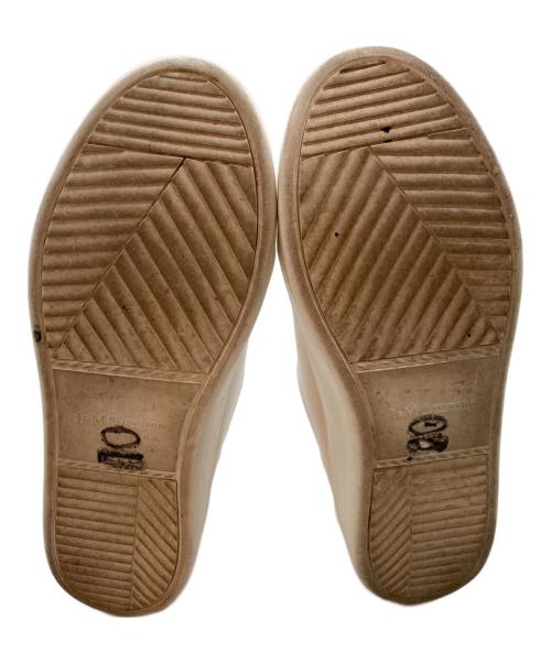 J&M DAVIDSON（ジェイ＆エム デヴィッドソン）J&M DAVIDSON (ジェイ＆エム デヴィッドソン) スタッズスリッポン ホワイト サイズ:22.5の古着・服飾アイテム