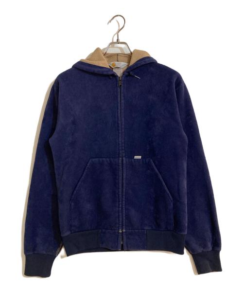 CarHartt（カーハート）CarHartt (カーハート) ジップパーカー ネイビー サイズ:MEDIUMの古着・服飾アイテム