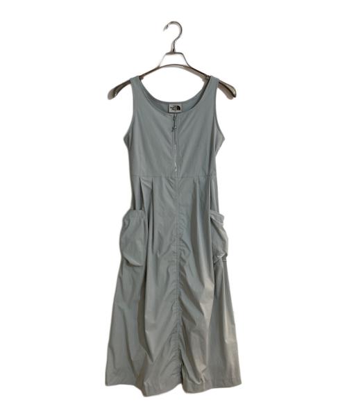 THE NORTH FACE WHITE LABEL（ザノースフェイスホワイトレーベル）THE NORTH FACE WHITE LABEL (ザノースフェイスホワイトレーベル) ICE RUN ONEPIECE/アイスランワンピース スカイブルー サイズ:Sの古着・服飾アイテム