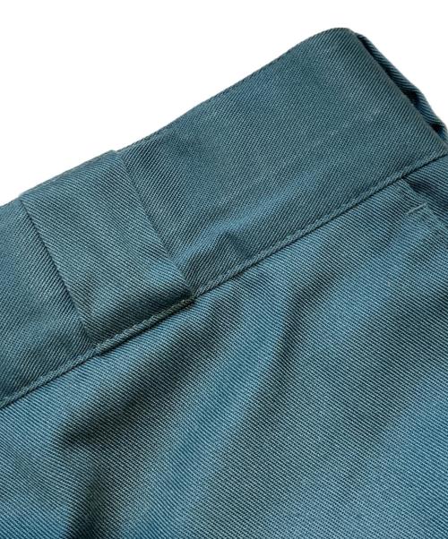 BERNARD ZINS（ベルナール ザンス）BERNARD ZINS (ベルナール ザンス) 2タックワイドトラウザーパンツ グリーン サイズ:40の古着・服飾アイテム