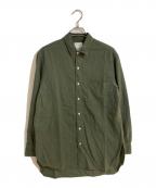 CristaSeya×Salvatore Piccoloクリスタセヤ×サルヴァトーレ・ピッコロ）の古着「別注フランネルシャツ」｜グリーン