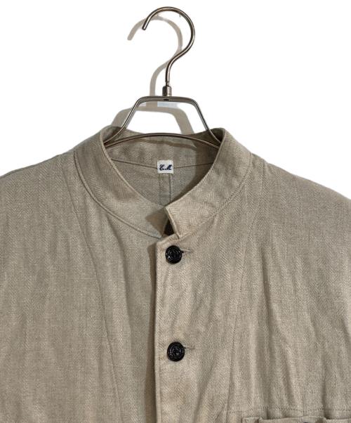 Ets MATERIAUX（マテリオ）Ets MATERIAUX (マテリオ) French work jacket/フレンチワークジャケット ベージュ サイズ:１の古着・服飾アイテム
