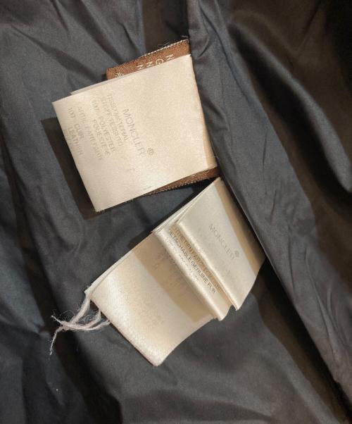 MONCLER（モンクレール）MONCLER (モンクレール) ダウンコート ブラック サイズ:０の古着・服飾アイテム