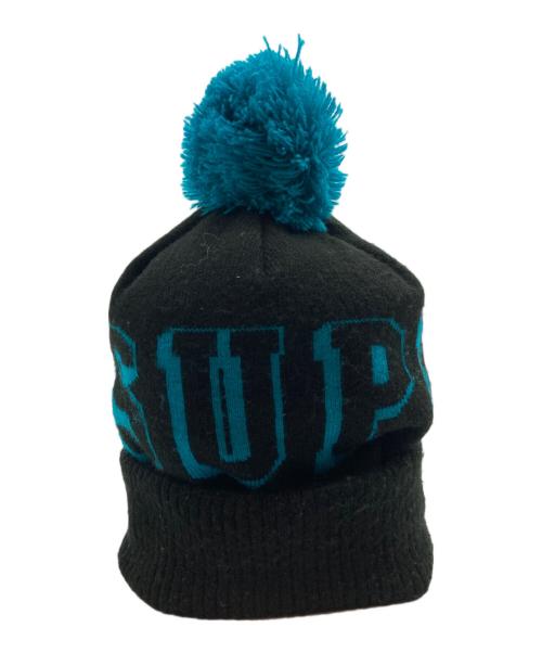 SUPREME（シュプリーム）SUPREME (シュプリーム) New Era (ニューエラ) Banner Beanie/バナービーニー ブラックの古着・服飾アイテム