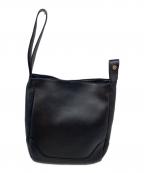 PELLE MORBIDA×YUSUKE FUKUSHIMAペッレモルビダ×）の古着「ワンハンドルバッグ」｜ブラック