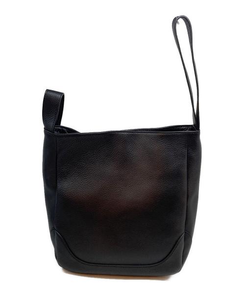 PELLE MORBIDA（ペッレモルビダ）PELLE MORBIDA (ペッレモルビダ) YUSUKE FUKUSHIMA ワンハンドルバッグ ブラックの古着・服飾アイテム