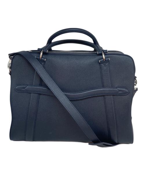 PELLE MORBIDA（ペッレモルビダ）PELLE MORBIDA (ペッレモルビダ) DECK/9ブリーフケース ネイビーの古着・服飾アイテム