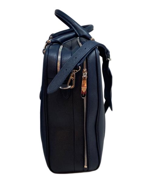 PELLE MORBIDA（ペッレモルビダ）PELLE MORBIDA (ペッレモルビダ) DECK/9ブリーフケース ネイビーの古着・服飾アイテム