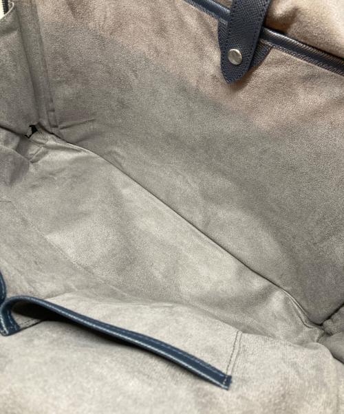 PELLE MORBIDA（ペッレモルビダ）PELLE MORBIDA (ペッレモルビダ) DECK/9ブリーフケース ネイビーの古着・服飾アイテム