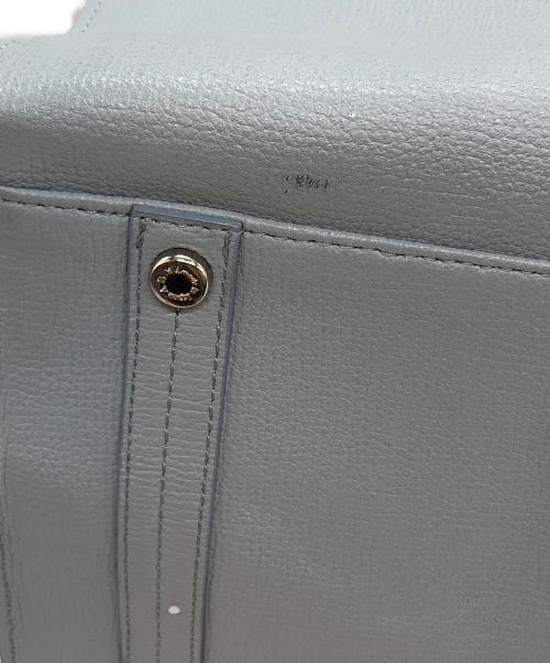 A.D.M.J.（エーディーエムジェイ）A.D.M.J. (エーディーエムジェイ) 王冠ロゴトートバッグ スカイブルーの古着・服飾アイテム