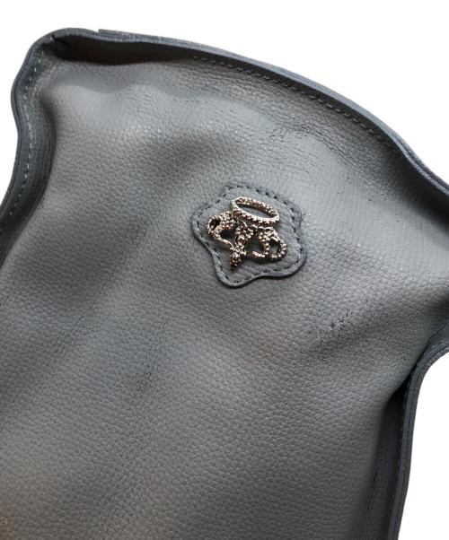 A.D.M.J.（エーディーエムジェイ）A.D.M.J. (エーディーエムジェイ) 王冠ロゴトートバッグ スカイブルーの古着・服飾アイテム