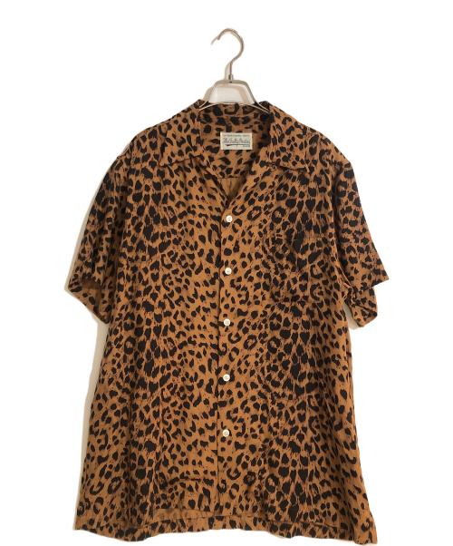 WACKO MARIA（ワコマリア）WACKO MARIA (ワコマリア) LEOPARD HAWAIIAN SHIRT/レオパード　ハワイアン　シャツ ブラウン サイズ:Ｌの古着・服飾アイテム