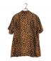 WACKO MARIA (ワコマリア) LEOPARD HAWAIIAN SHIRT/レオパード　ハワイアン　シャツ ブラウン サイズ:Ｌ：20000円