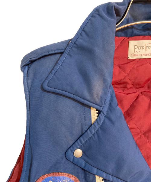 VISVIM（ビズビム）VISVIM (ビズビム) STRABLER DOWN VEST ブルー サイズ:１の古着・服飾アイテム