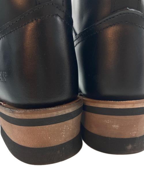 AVIREX（アヴィレックス）AVIREX (アヴィレックス) バックル付きエンジニアブーツ ブラック サイズ:25cmの古着・服飾アイテム