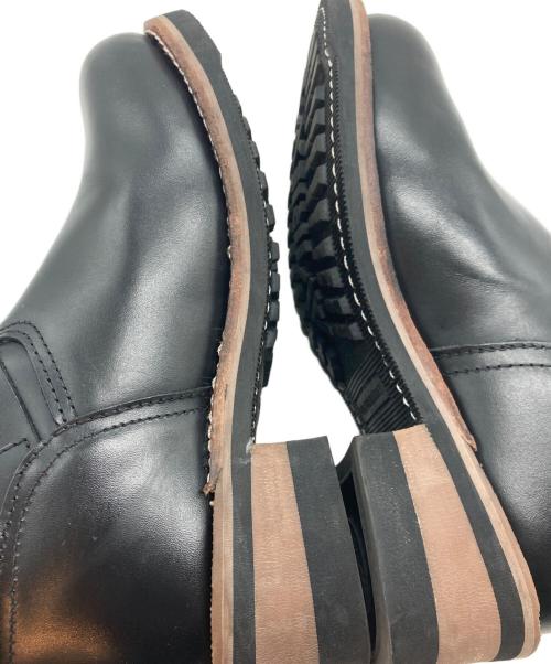 AVIREX（アヴィレックス）AVIREX (アヴィレックス) バックル付きエンジニアブーツ ブラック サイズ:25cmの古着・服飾アイテム