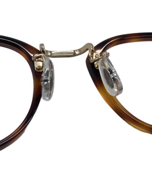 OLIVER PEOPLES（オリバーピープルズ）OLIVER PEOPLES (オリバーピープルズ) Davitt ブラウン サイズ:48□23の古着・服飾アイテム