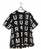 SUPREMEシュプリーム）の古着「Intarsia S/S Top（インターシャショートスリーブトップ）」｜ブラック