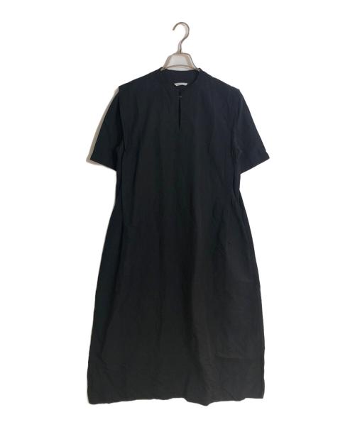 ARTS&SCIENCE（アーツアンドサイエンス）ARTS&SCIENCE (アーツアンドサイエンス) リネンシルクワンピース ブラック サイズ:１の古着・服飾アイテム