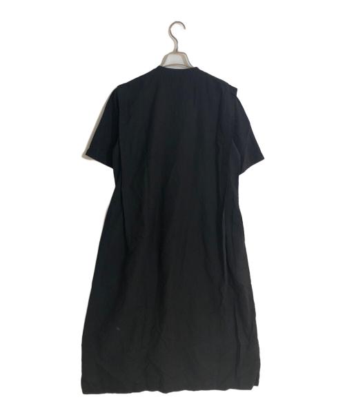 ARTS&SCIENCE（アーツアンドサイエンス）ARTS&SCIENCE (アーツアンドサイエンス) リネンシルクワンピース ブラック サイズ:１の古着・服飾アイテム