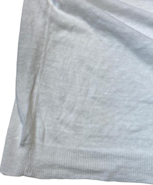 ARTS&SCIENCE（アーツアンドサイエンス）ARTS&SCIENCE (アーツアンドサイエンス) コットンリネン サマーニット ホワイト サイズ:1の古着・服飾アイテム