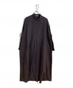 ARTS&SCIENCEアーツアンドサイエンス）の古着「コットンバンドカラーワンピース」｜パープル