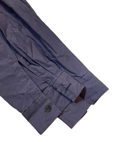 ARTS&SCIENCE（アーツアンドサイエンス）ARTS&SCIENCE (アーツアンドサイエンス) コットンバンドカラーワンピース パープル サイズ:1の古着・服飾アイテム